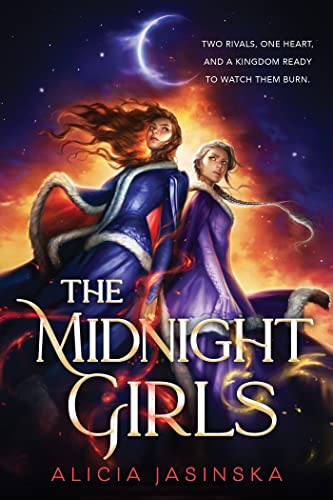 The Midnight Girls by Alicia Jasinska cover for sapphic wlw YA fantasy book list