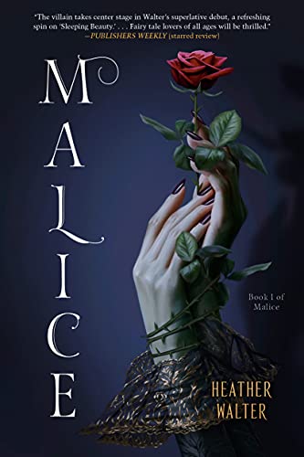 Malice by Heather Walters cover for f/f sapphic fantasy books list