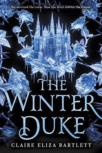The Winter Duke by Claire Eliza Bartlett cover for wlw sapphic fantasy books list