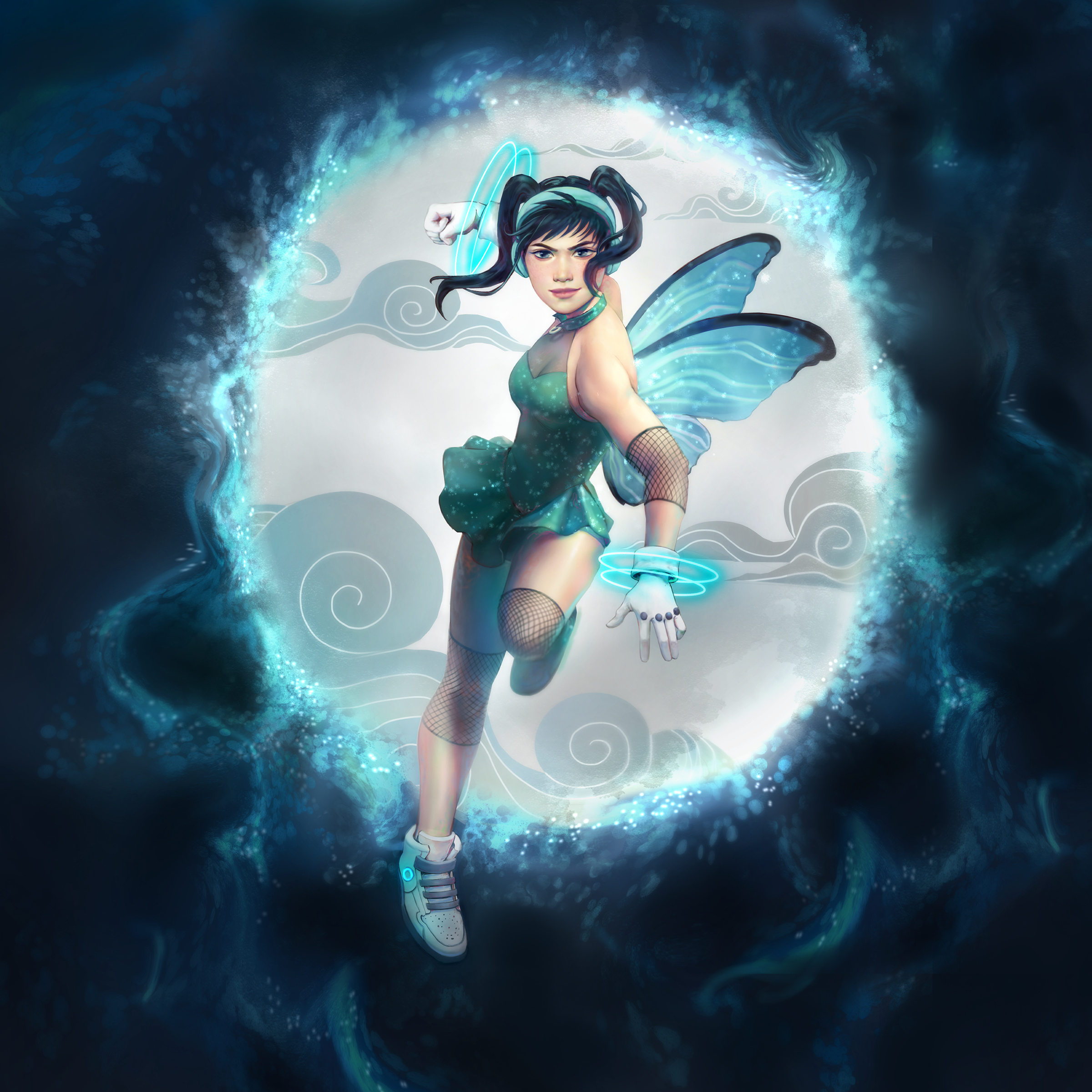 Girl Squad Volta paperback cover art by Miss Vie Book Designs