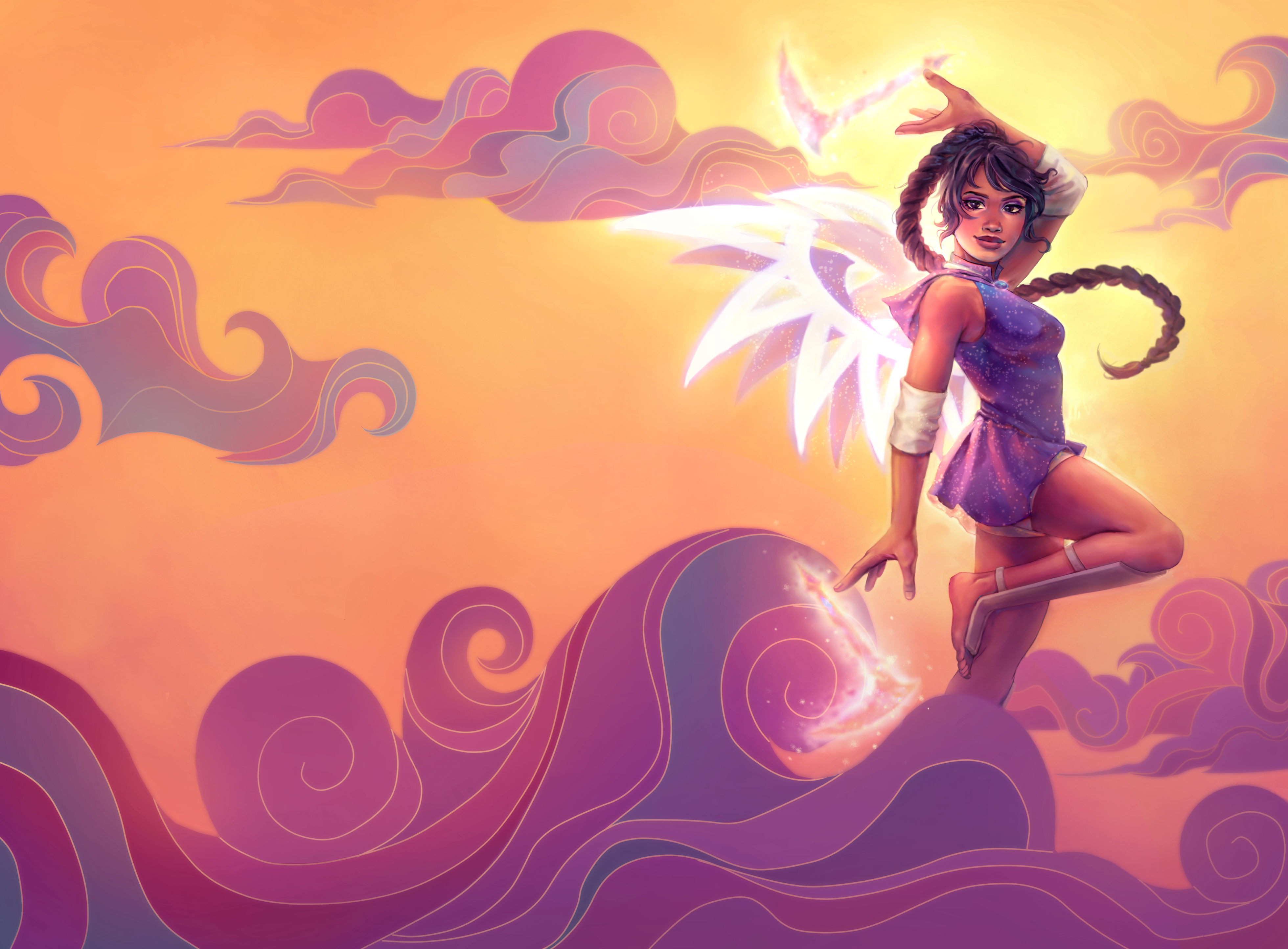 Girl Squad Volition by Maya Lin Wang paperback cover art by Miss Vie Book Designs